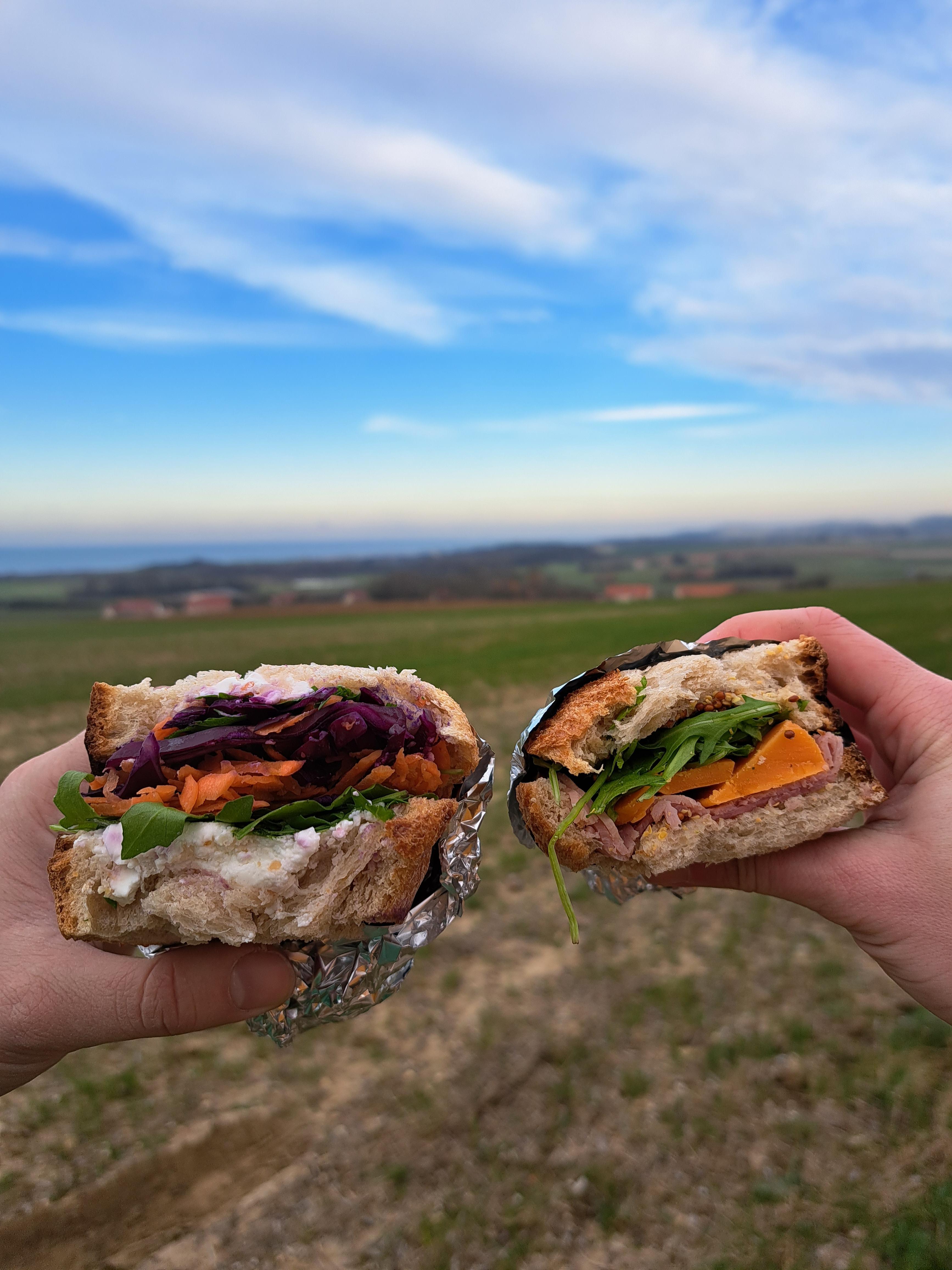 Le sandwich des 2 caps