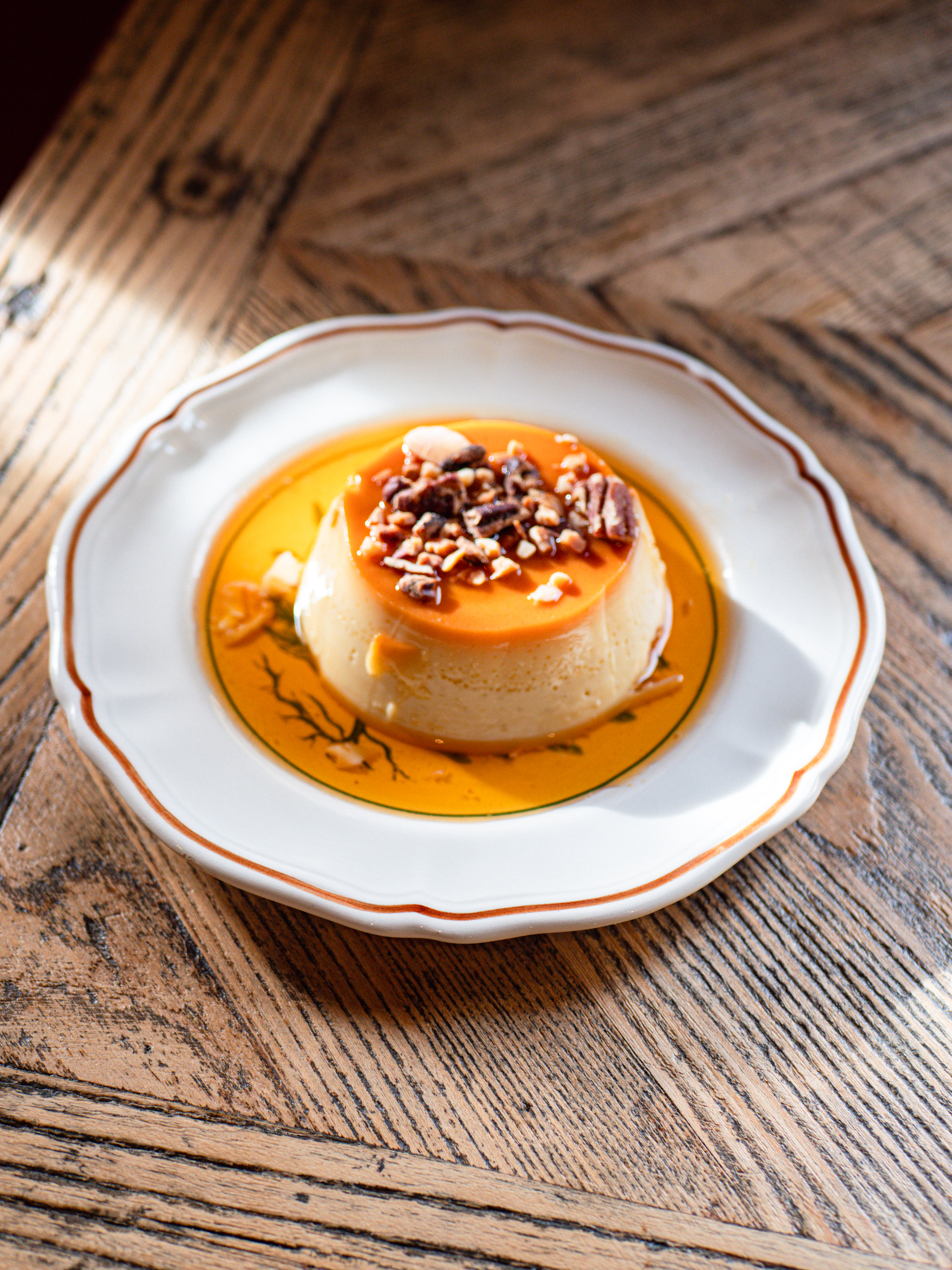 Crème Caramel de L’Estaminet L’Amusette à Bazinghen